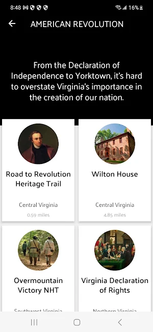 Virginia History Trails Screenshot 0