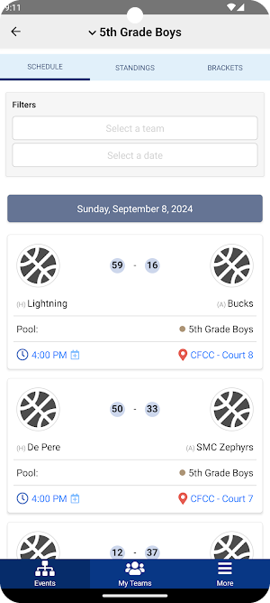 RSK Sports Screenshot 2