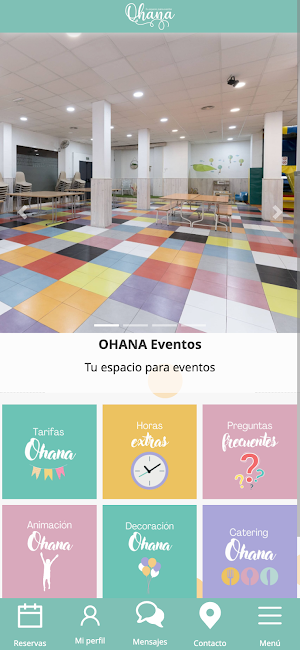 OHANA Eventos Screenshot 0