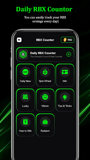 Daily Rbux Counter & Easy Calc Screenshot 1