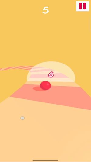 Curvy Road- Sky Drift Screenshot 2