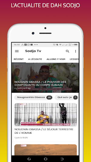 Sodjo TV : Dah Sodjo en direct Screenshot 2