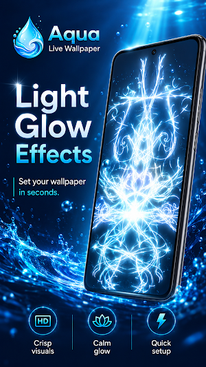 Aqua Live Wallpaper Screenshot 2