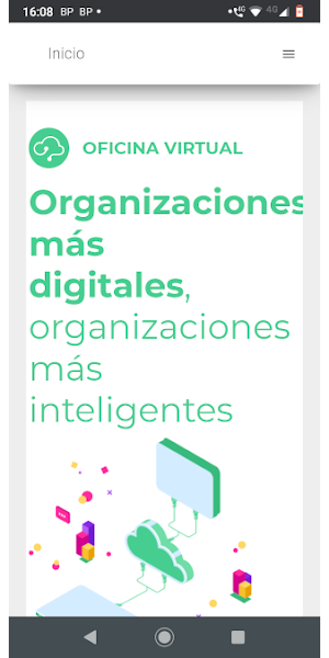 Oficina Virtual Dina Huapi Screenshot 0