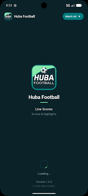 Huba Football:Live Score Stats Screenshot 1