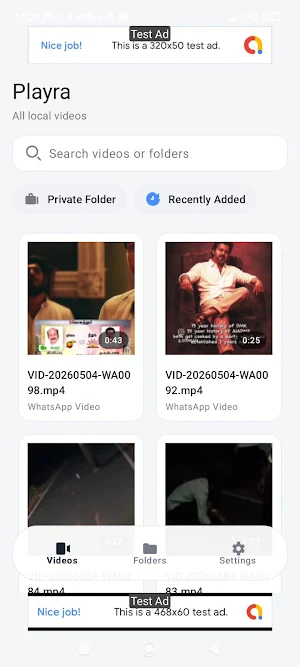 Playra - Video Player Screenshot 2