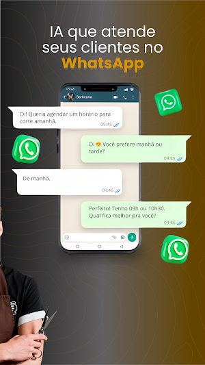 HiBarber: Agenda da Barbearia Screenshot 1