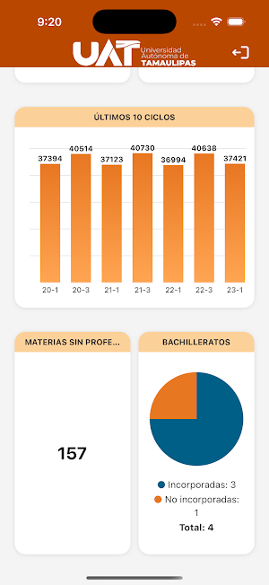 SGE Estadísticas Screenshot 2