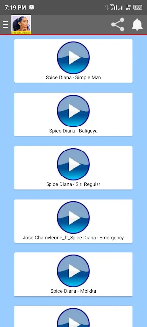 Spice Diana Songs Screenshot 0