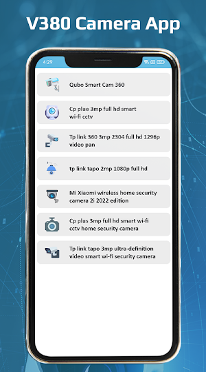 V380 Camera App Screenshot 1