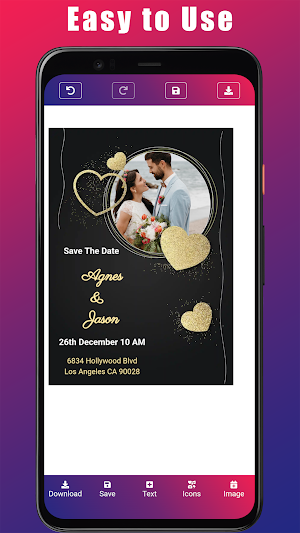 Wedding Invitation Card Screenshot 2