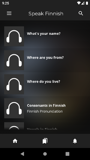 Fast - Speak Finnish Language Screenshot 0