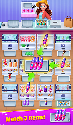 Beauty Sort 3D: Makeup Puzzle Screenshot 1