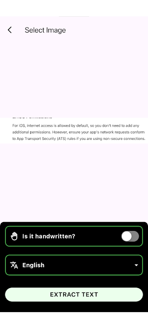 Text Scanner to Natural Speech Screenshot 1