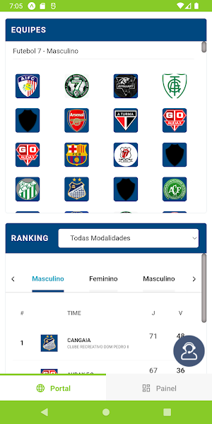 Clube Dom Pedro II Esporte Screenshot 2