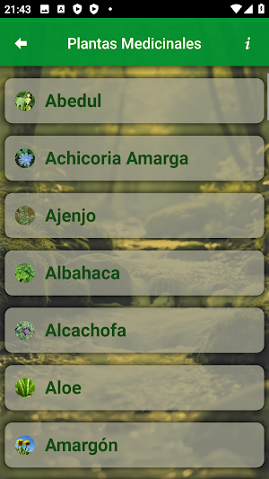 Plantas Medicinales Screenshot 1