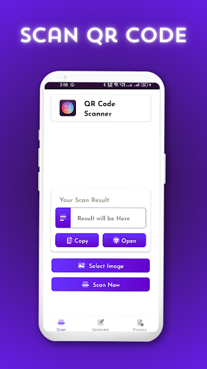 QR Code Barcode Scanner Screenshot 1