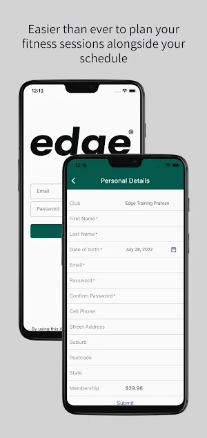 Edge Training Screenshot 1