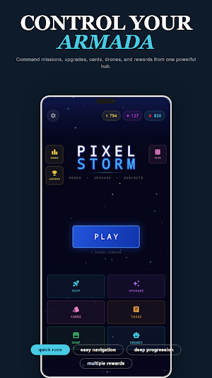 Pixel Storm: Space Shooter Screenshot 0
