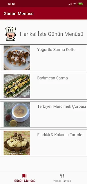 Ne Pişirsem? Yemek Tarifleri Screenshot 0