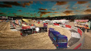 Long Bus Derby Battle Forever Screenshot 1