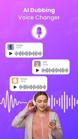 AI Dubbing : Voice Changer Screenshot 1
