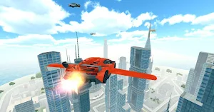 Flying Car 3D Screenshot 0