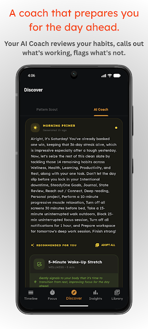 SteadyFocus: Habit Tracker Screenshot 3