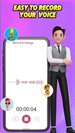 Voice Changer: AI Effect Audio Screenshot 3