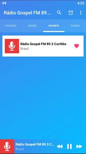rádio gospel fm 89.3 curitiba Screenshot 2