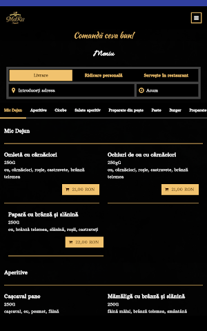 Restaurant MaRa Events Screenshot 2
