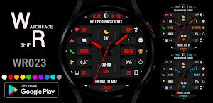 WR 023 Analog Watch Face Screenshot 0