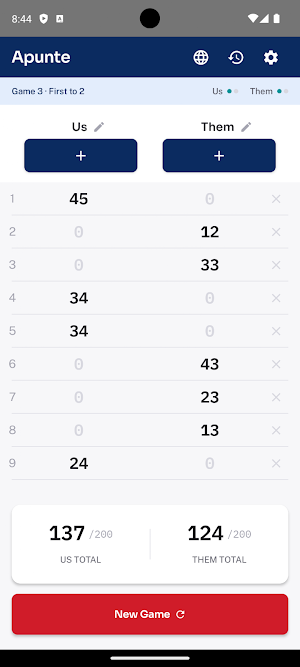Domino Apuntame - Scorekeeper Screenshot 0