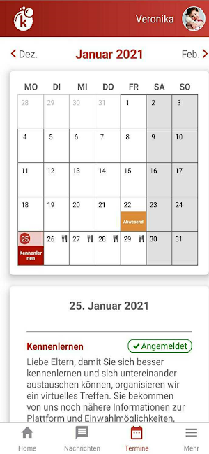 KigaWeb Screenshot 2