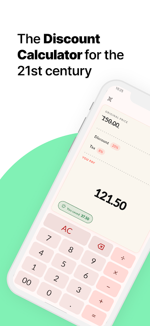 Discount Calculator Screenshot 0