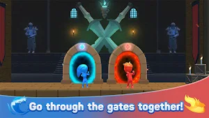 Water & Fire Stickman 3D Screenshot 3