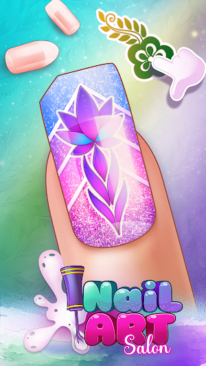 Nail Art Salon Game For Girls Screenshot 0