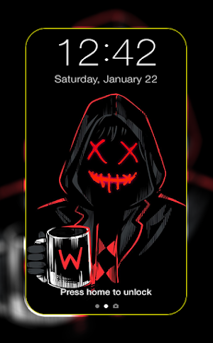 LED Mask Anime Wallpaper Screenshot 2