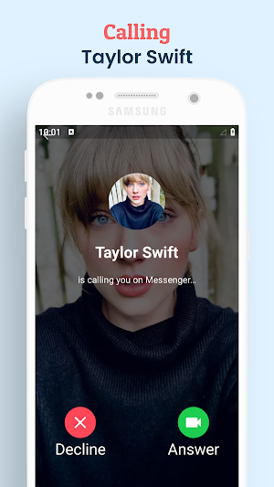 Taylor Swift Calling You Screenshot 2