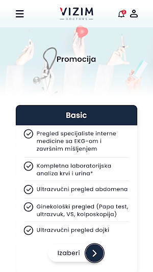 Vizim homecare Screenshot 2