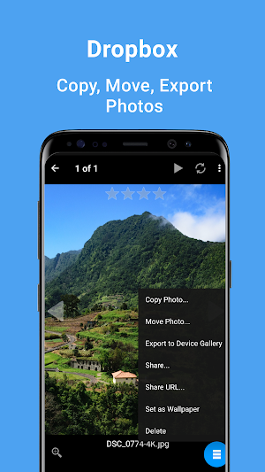 dFolio - Dropbox Photo Gallery and Uploader Screenshot 2