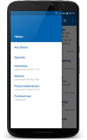 Polisens RSS Screenshot 1