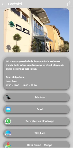 APP Susu Asian Fusion Screenshot 1