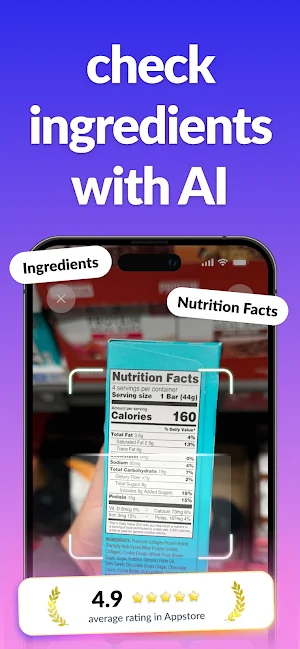 Goodie AI: Food Scanner Screenshot 0