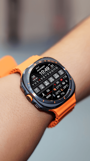 N-SPORT715 Weather Watch Face Screenshot 1