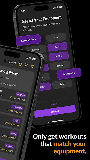 TrainRox - Hyrox Workouts Screenshot 1