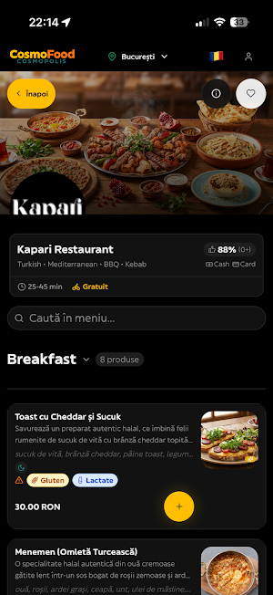 Cosmo-Food Screenshot 2