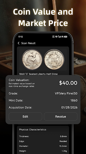 Coin Scanner: AI CoinSnap Screenshot 1