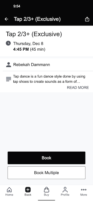Weave Dance Company Screenshot 2