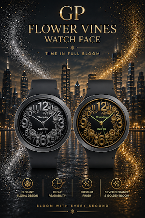 GP Flower Vines: Elegant Watch Screenshot 3